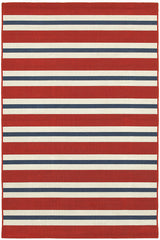 100% Polypropylene Nautical  Indoor/Outdoor Area Rug