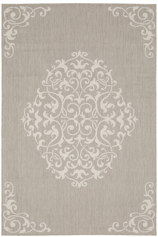 100% Polypropylene Vintage  Indoor/Outdoor Area Rug