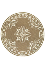 100% Polypropylene Vintage  Indoor/Outdoor Area Rug