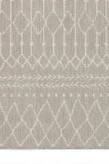 100% Polypropylene Scandinavian  Indoor/Outdoor Area Rug