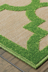100% Polypropylene Vintage  Indoor/Outdoor Area Rug