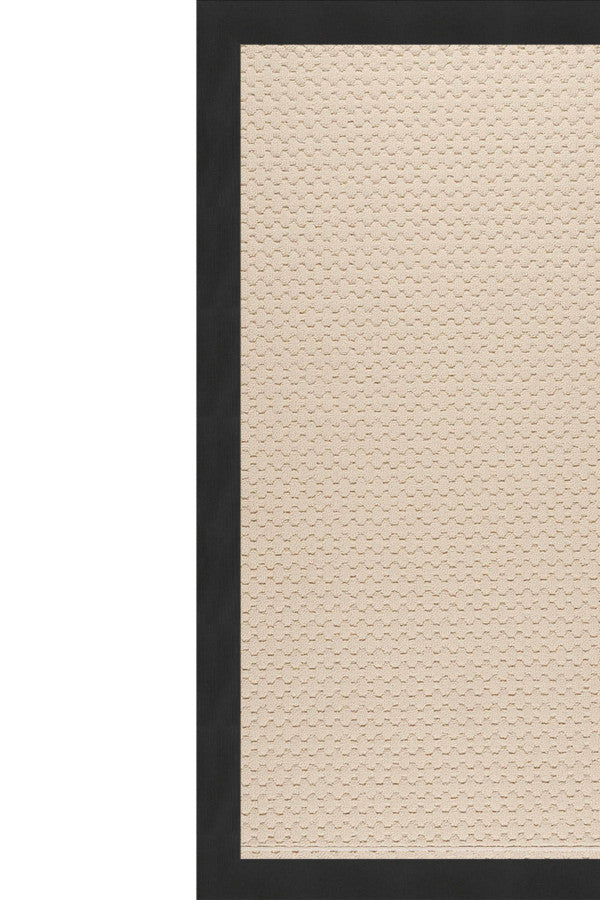 Creative Concepts-Sugar Mtn. Canvas Black Area Rug