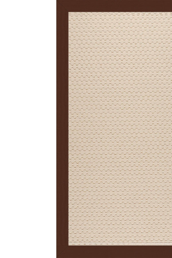 Creative Concepts-Sugar Mtn. Canvas Bay Brown Area Rug