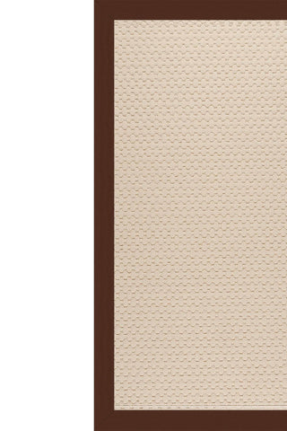Creative Concepts-Sugar Mtn. Canvas Bay Brown Area Rug