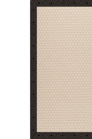 Creative Concepts-Beach Sisal Fortune Lava Area Rug