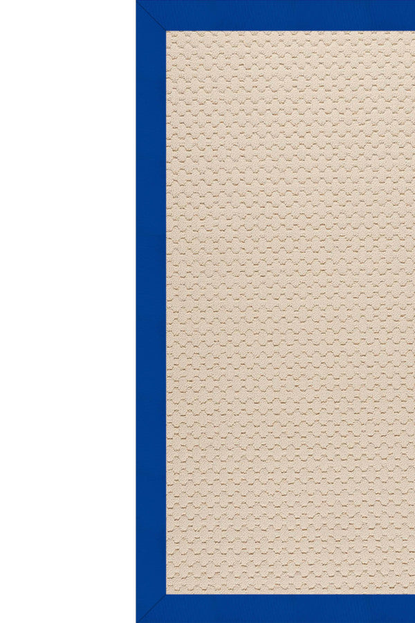 Creative Concepts-Beach Sisal Canvas Pacific Blue Area Rug
