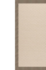 Creative Concepts-Beach Sisal Canvas Taupe Area Rug
