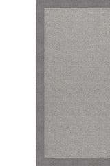 Creative Concepts-Plat Sisal Canvas Slate Area Rug