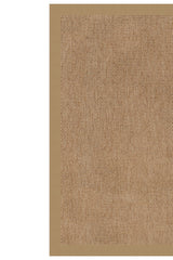 Islamorada-Basketweave Canvas Linen Area Rug