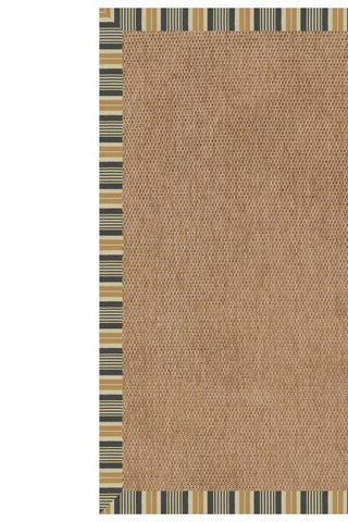 Islamorada-Basketweave Long Hill Ebony Area Rug