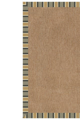 Islamorada-Basketweave Long Hill Ebony Area Rug