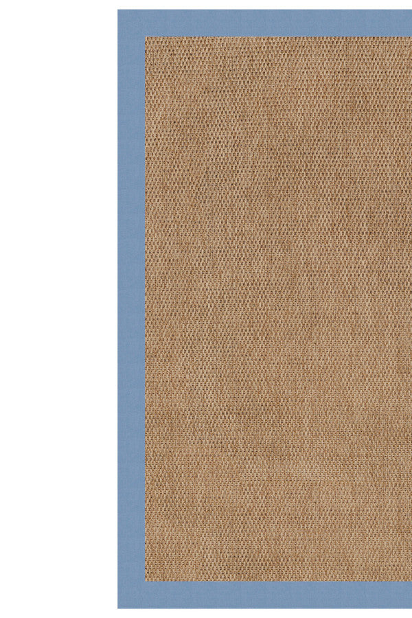 Islamorada-Basketweave Canvas Air Blue Area Rug