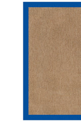 Islamorada-Basketweave Canvas Pacific Blue Area Rug