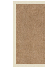 Islamorada-Basketweave Canvas Sand Area Rug
