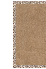 Islamorada-Basketweave Geo Bronze Area Rug