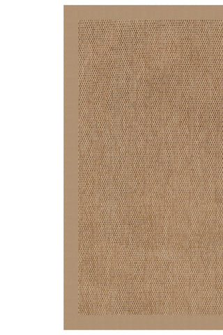 Islamorada-Basketweave Canvas Camel Area Rug