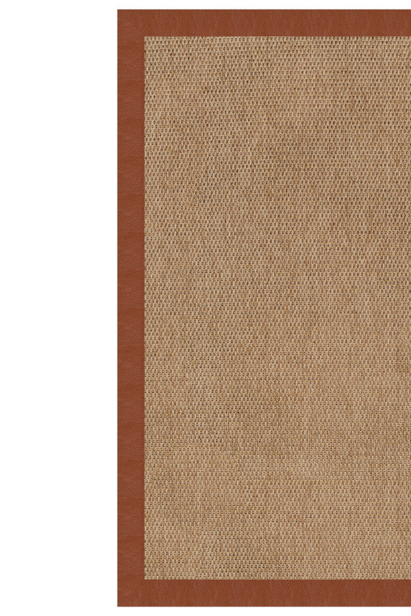 Islamorada-Basketweave Classic Saddle Area Rug
