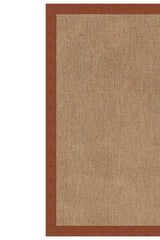 Islamorada-Basketweave Classic Saddle Area Rug