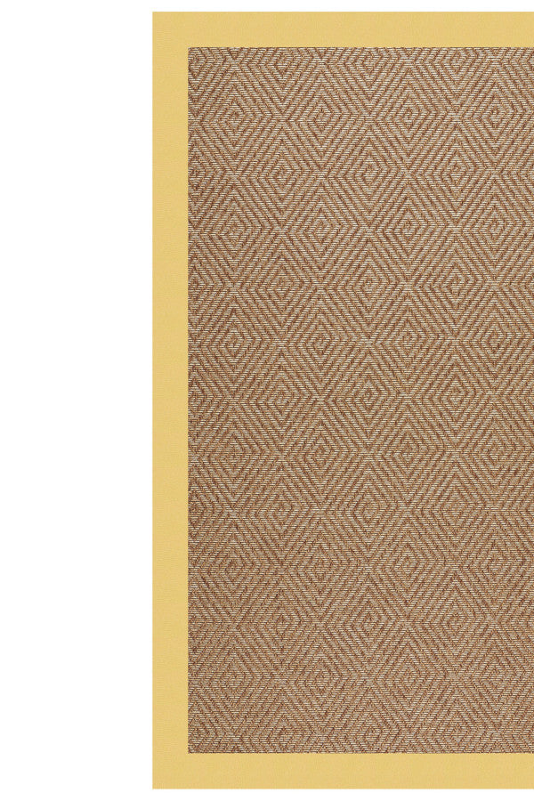 Islamorada-Diamond Canvas Canary Area Rug