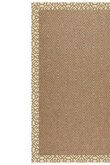 Islamorada-Diamond Lattice Pesto Area Rug