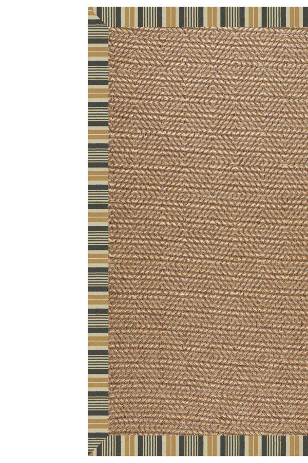 Islamorada-Diamond Long Hill Ebony Area Rug