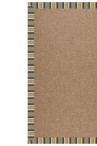Islamorada-Diamond Long Hill Ebony Area Rug