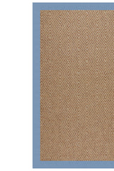 Islamorada-Diamond Canvas Air Blue Area Rug