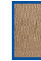 Islamorada-Diamond Canvas Pacific Blue Area Rug