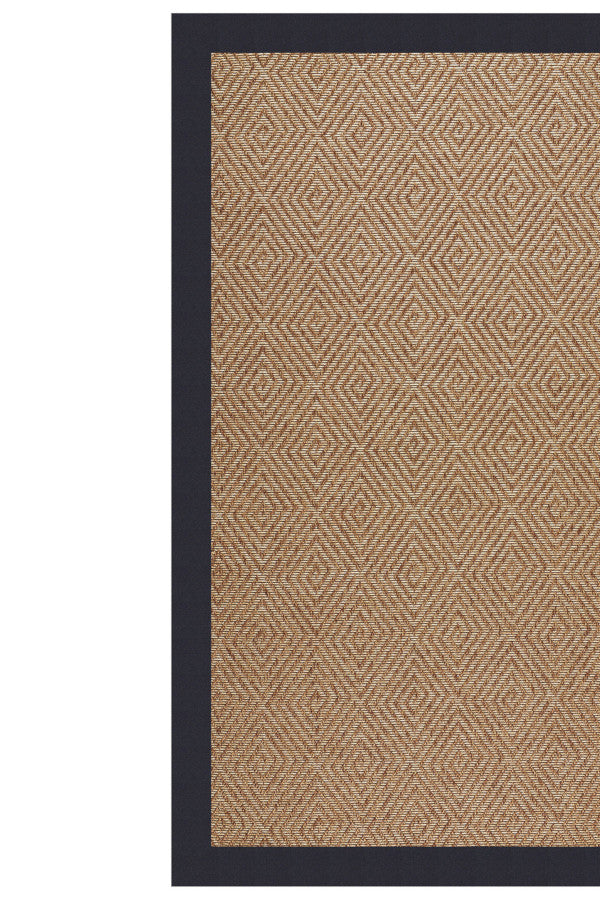 Islamorada-Diamond Canvas Navy Area Rug