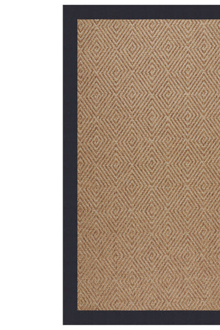 Islamorada-Diamond Canvas Navy Area Rug