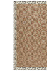 Islamorada-Diamond Geo Bronze Area Rug