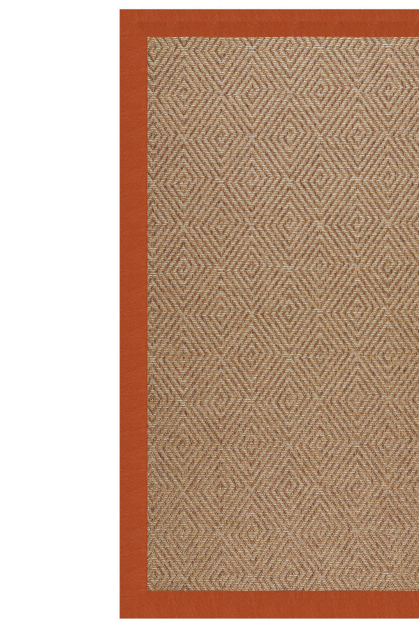 Islamorada-Diamond Classic Persimmon Area Rug