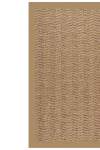 Islamorada-Herringbone Canvas Linen Area Rug