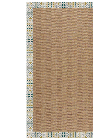 Islamorada-Herringbone Inca Lime Area Rug
