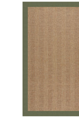Islamorada-Herringbone Canvas Fern Area Rug