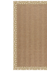 Islamorada-Herringbone Lattice Pesto Area Rug