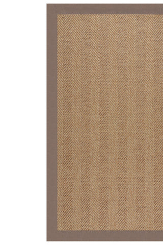 Islamorada-Herringbone Classic Stone Area Rug