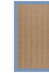 Islamorada-Herringbone Canvas Air Blue Area Rug