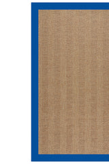 Islamorada-Herringbone Canvas Pacific Blue Area Rug