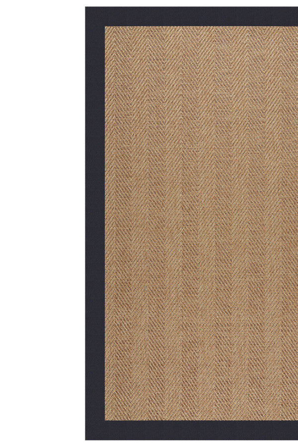 Islamorada-Herringbone Canvas Navy Area Rug