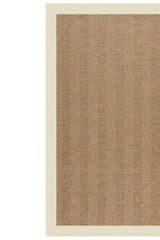 Islamorada-Herringbone Canvas Sand Area Rug