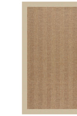 Islamorada-Herringbone Canvas Antique Beige Area Rug