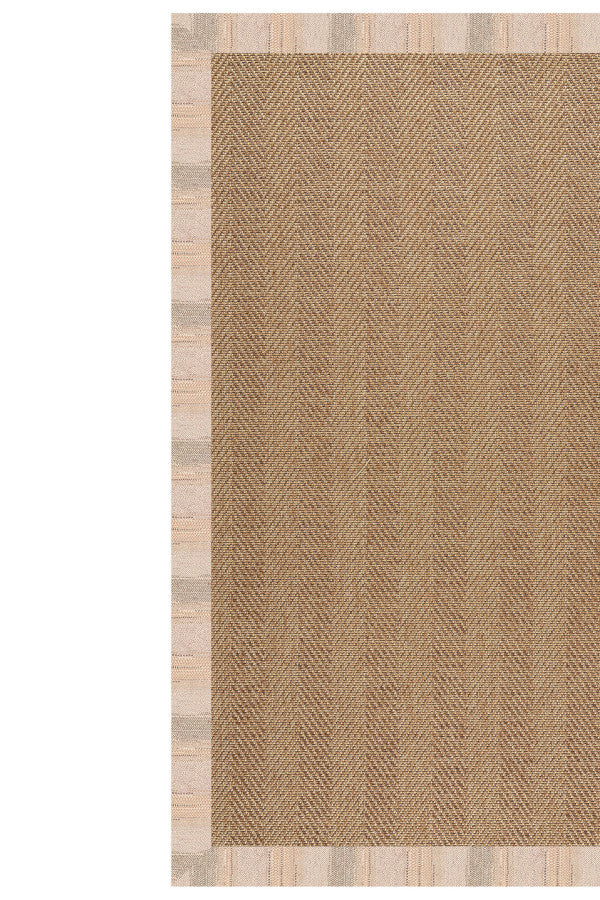 Islamorada-Herringbone Sicily Sparrow Area Rug