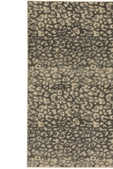 Leopard Charcoal Area Rug