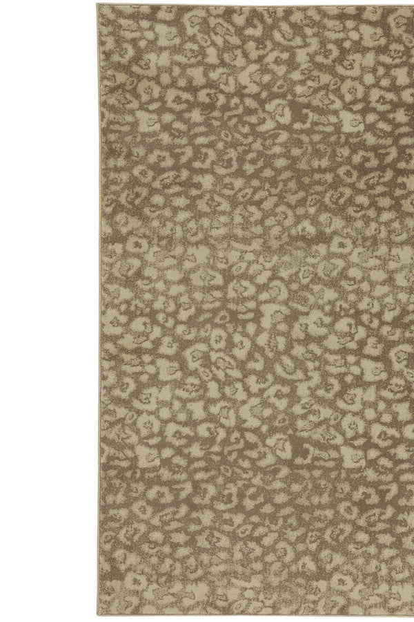 Leopard Beige Area Rug
