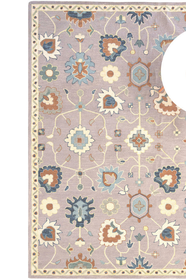 Avanti-Mahal Silver Area Rug
