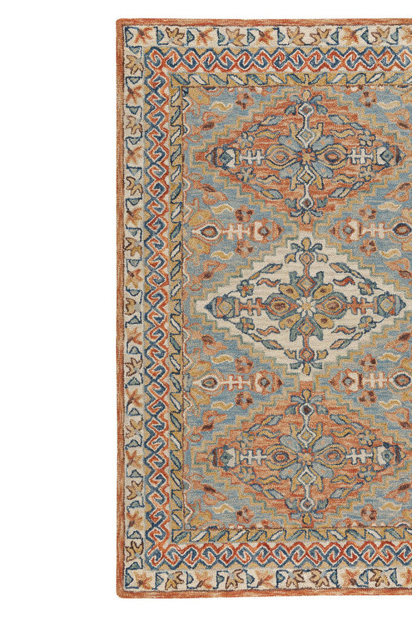 Avanti-Kazak Slate Terra Area Rug