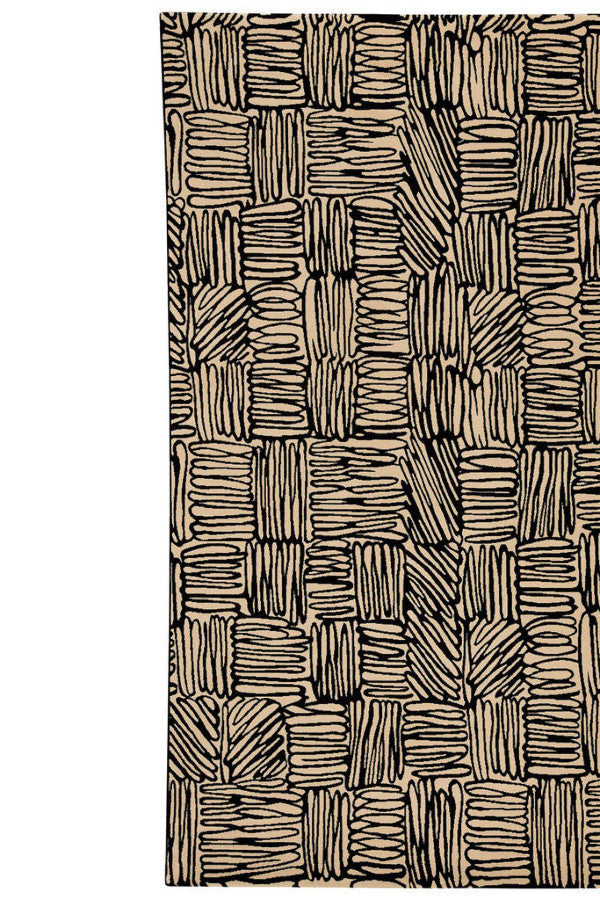 Doodles Raven Area Rug