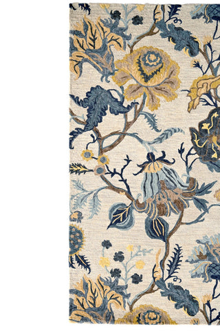 Avanti-Jacobean Gold Multi Area Rug