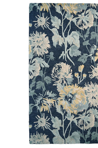 Avanti-Floral Nouveau Blue Multi Area Rug